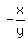 -x%2Fy