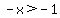 -x%3E-1