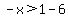 -x%3E1-6