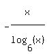 -x%5E%22%22%2Flog%286%2C%28x%29%29