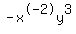 -x%5E-2y%5E3