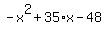 -x%5E2%2B35%2Ax-48