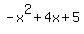 -x%5E2%2B4x%2B5