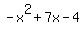 -x%5E2%2B7x-4