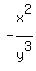 -x%5E2%2Fy%5E3