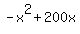 -x%5E2+%2B+200x