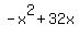 -x%5E2+%2B+32x