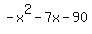 -x%5E2-7x-90