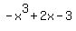 -x%5E3%2B2x-3