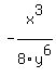 -x%5E3%2F8y%5E6