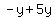 -y%2B5y