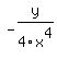 -y%2F4x%5E4