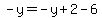 -y=-y%2B2-6