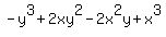 -y%5E3%2B2xy%5E2-2x%5E2y%2Bx%5E3