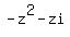 -z%5E2+-+zi