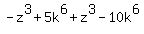 -z%5E3%2B5k%5E6%2Bz%5E3-10k%5E6