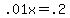 .01x+=+.2