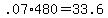 .07%2A480+=+33.6