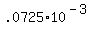 .0725+%2A+10%5E%28-3%29
