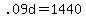 .09d+=+1440