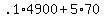 .1%2A4900+%2B+5%2A70