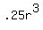 .25r%5E3