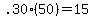 .30%2850%29+=+15