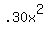 .30x%5E2