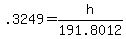 .3249+=+h%2F191.8012