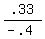 .33%2F%28-.4%29