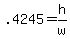 .4245+=+h%2Fw