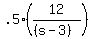 .5%2812%2F%28%28s-3%29%29%29