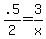.5%2F2+=+3%2Fx