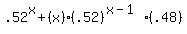 .52%5Ex%2B%28x%29%28.52%29%5E%28x-1%29%28.48%29