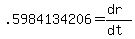 .5984134206=%28dr%29%2F%28dt%29