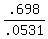 .698%2F.0531