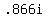 .866i