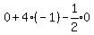 0%2B4%28-1%29-expr%281%2F2%290