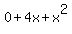 0%2B4x%2Bx%5E2