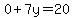 0%2B7y=20