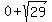0%2Bsqrt%2829%29