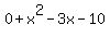 0%2Bx%5E2-3x-10