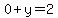 0%2By=2
