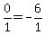 0%2F1=-6%2F1