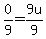 0%2F9=9u%2F9