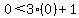 0%3C3%280%29%2B1