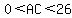 0%3CAC%3C26