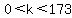 0%3Ck%3C173