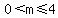 0%3Cm%3C=4