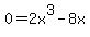 0=2x%5E3-8x
